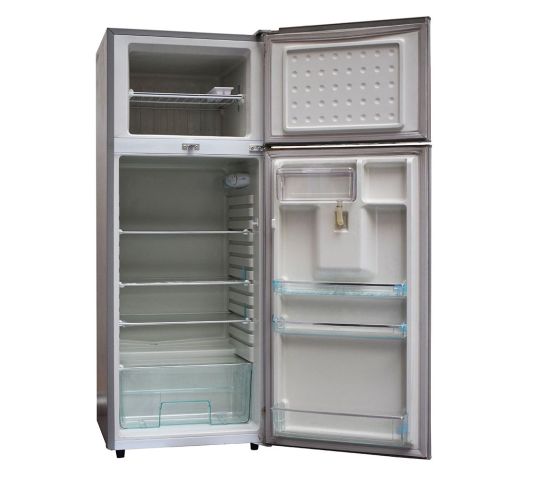 Ramtons 213 LITERS 2 DOOR DIRECT COOL FRIDGE + DISPENSER, SILVER- RF130