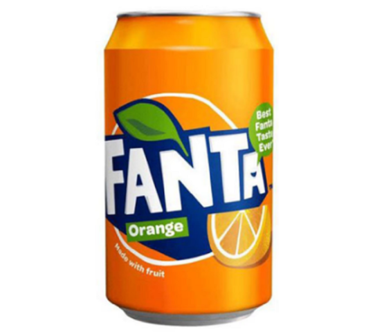 FANTA ORANGE CAN SODA 330ML